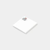 Ik ben dol op Adams Point Post-It Notities Post-it® Notes (Schuin)