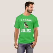 Ik ben dol op Collies T-shirt (Voorkant volledig)