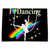 IK BEN DOL OP DANCING DESIGN LARGE CADEAUTASJE (Voorkant)