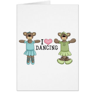 Ik ben dol op dansen met balletBeren