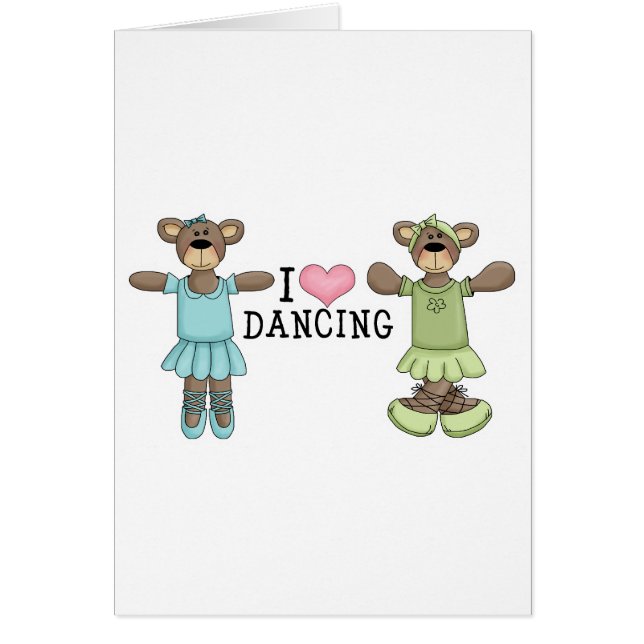 Ik ben dol op dansen met balletBeren (Voorkant)