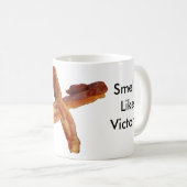 Ik ben dol op de bacterie in de ochtend... koffiemok (Voorkant rechts)