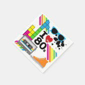 Ik ben dol op de papieren servetten uit de jaren 8 (Hoek)