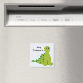 Ik ben dol op dinosauriërs magneet (Insitu (Vaatwasser))
