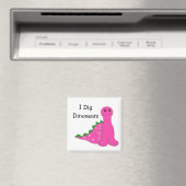 Ik ben dol op dinosauriërs magneet (Insitu (Vaatwasser))