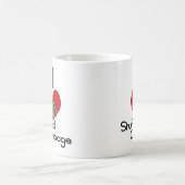 Ik ben dol op gekke kool koffiemok (Center)