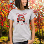 Ik ben dol op Herfst, vooral klassieke truckshirts T-shirt