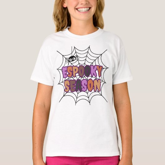 Ik ben dol op het Espooky Season en Halloween T-shirt (Voorkant)