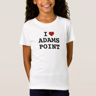Ik ben dol op het Kinder T-shirt van Adams Point