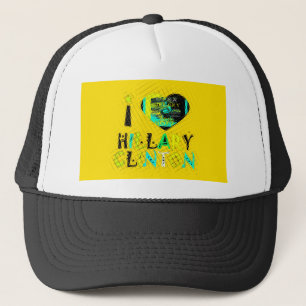 Ik ben dol op Hillary USA Art Print Trucker Pet