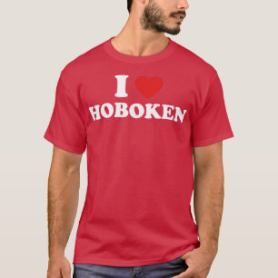 Ik ben dol op Hoboken Pride in Heart Hoboken T-shirt