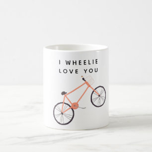 Ik ben dol op je fiets koffiemok