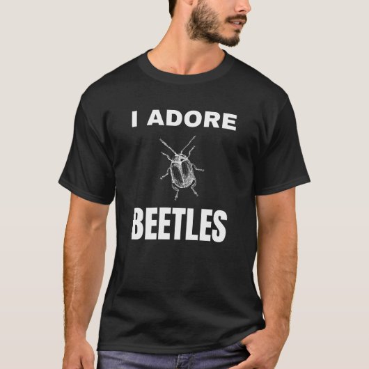 Ik ben dol op kevers t-shirt (Voorkant)