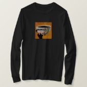 Ik ben dol op koffiegigant Mok Knuffel T-shirt (Design voorkant)