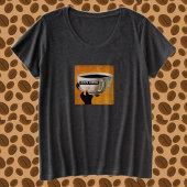 Ik ben dol op koffiegigant Mok Knuffel T-shirt