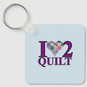 Ik ben dol op kwilt - Key Ring Sleutelhanger (Voorkant)