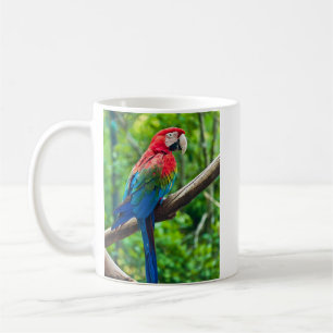 Ik ben dol op mijn groene Macaw foto Koffiemok