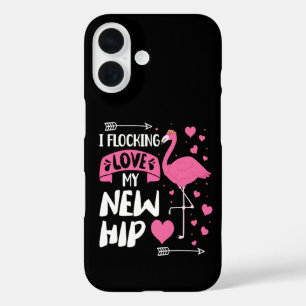 Ik ben dol op mijn nieuwe heup nieuwe heupvervangi iPhone 16 hoesje