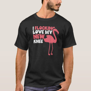 Ik ben dol op mijn nieuwe knie t-shirt