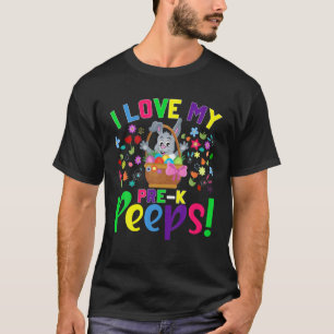 Ik ben dol op mijn prek-paaseieren, Happy Paasdag T-shirt