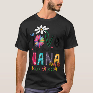 Ik ben dol op Nana Sunflower Ma Moederdag T-shirt