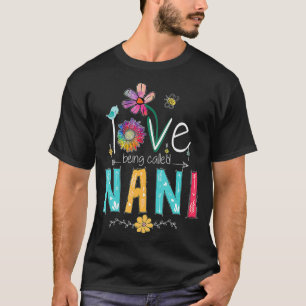Ik ben dol op NANI Mimi Grandma Mothers T-shirt