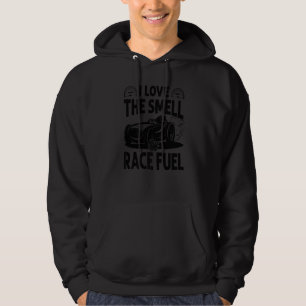 Ik ben dol op raceraces met raceraces met racestra hoodie