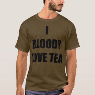 Ik ben dol op thea Funny Gift Idee T-shirt