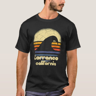 Ik ben dol op Torrance California Ocean Beach Wave T-shirt