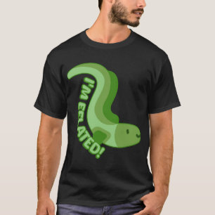 Ik ben dolblij! Schattige elektrische aal T-shirt