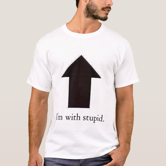 Ik ben dom t-shirt (Voorkant)