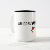 Ik ben Donovan Candle - Coffee-Mok Tweekleurige Koffiemok (Voorkant links)