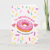 Ik ben Donuts voor jou - Donuts Lover Valentijn Kaart (Voorkant)