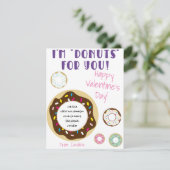 Ik ben 'Donuts' voor jou. Het cadeau van Doh Valen Informatiekaartje (Staand voorkant)