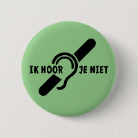 Ik ben doof. Doven, slechthorend. Lip lezen Ronde 