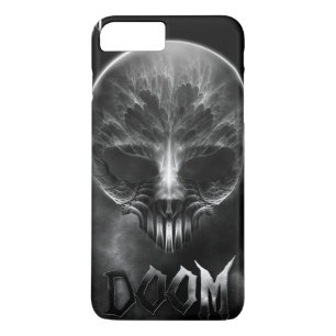 Ik ben Doom Fractal Skull iPhone 8/7 Plus Hoesje