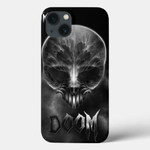 Ik ben Doom Fractal Skull Case-Mate iPhone Case