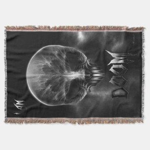 Ik ben Doom Fractal Skull Deken