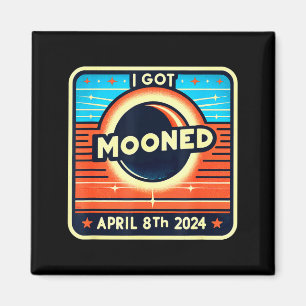 Ik ben door de maan verduisterd Zonsverduistering Magneet