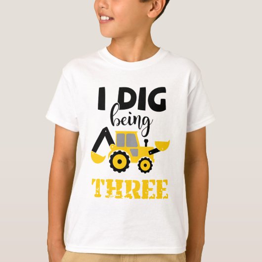 Ik ben drie bouwstenen Shirt (Voorkant)