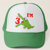 Ik ben drie Funny Crocodile Kinder Pet (Voorkant)