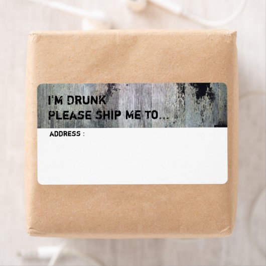 Ik ben Drink, stuur me alsjeblieft naar Label (Insitu)