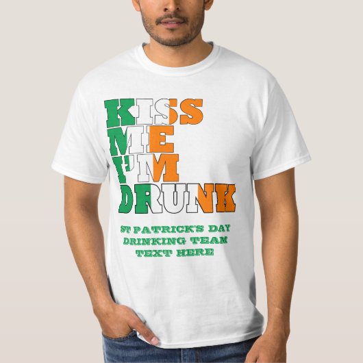 Ik ben Drink T-shirt (Voorkant)