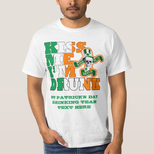 Ik ben Drink. T-shirt (Voorkant)