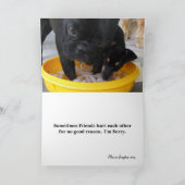 Ik ben Droevig Kaart (Binnen)