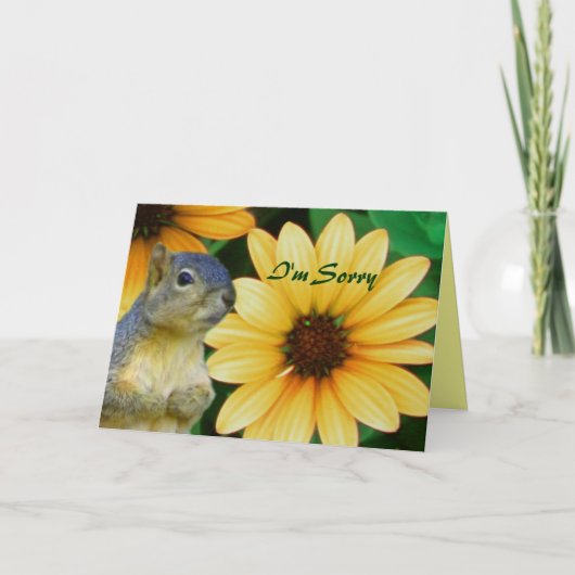 Ik ben Droevig/Om het even welke Kaart Occasion_ (Voorkant)