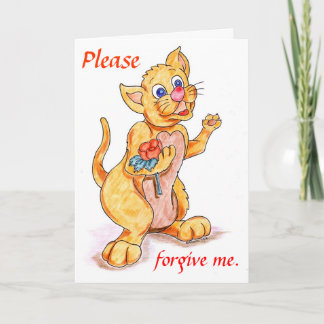 Ik ben Droevige Kaart