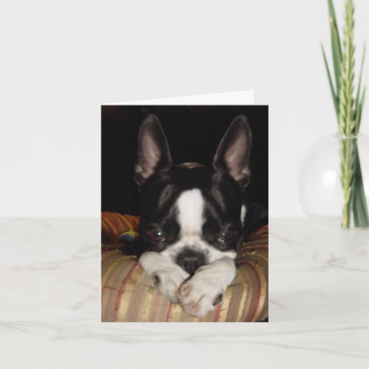 Ik ben droevige notakaart kaart (Voorkant)