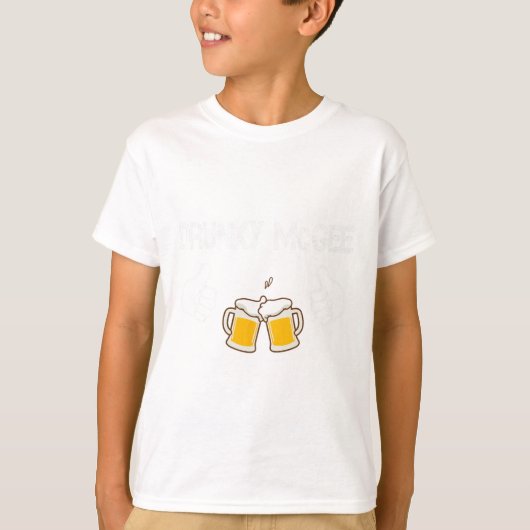 Ik ben Drunky Mcgee Funny Koppel St. Patrick's Day T-shirt (Voorkant)
