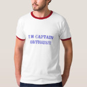 IK BEN DUIDELIJK CAPTAIN!!! T-SHIRT (Voorkant)